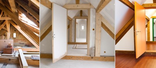aménager les combles de la maison