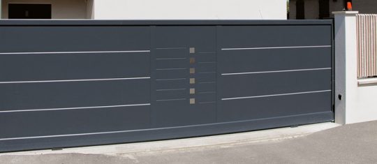 Portail aluminium battant ou portail alu coulissant