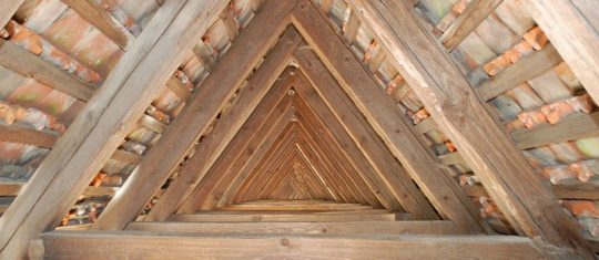 combles perdues non munies d'isolation